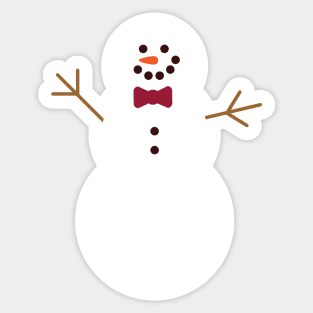 Snowmen Sticker